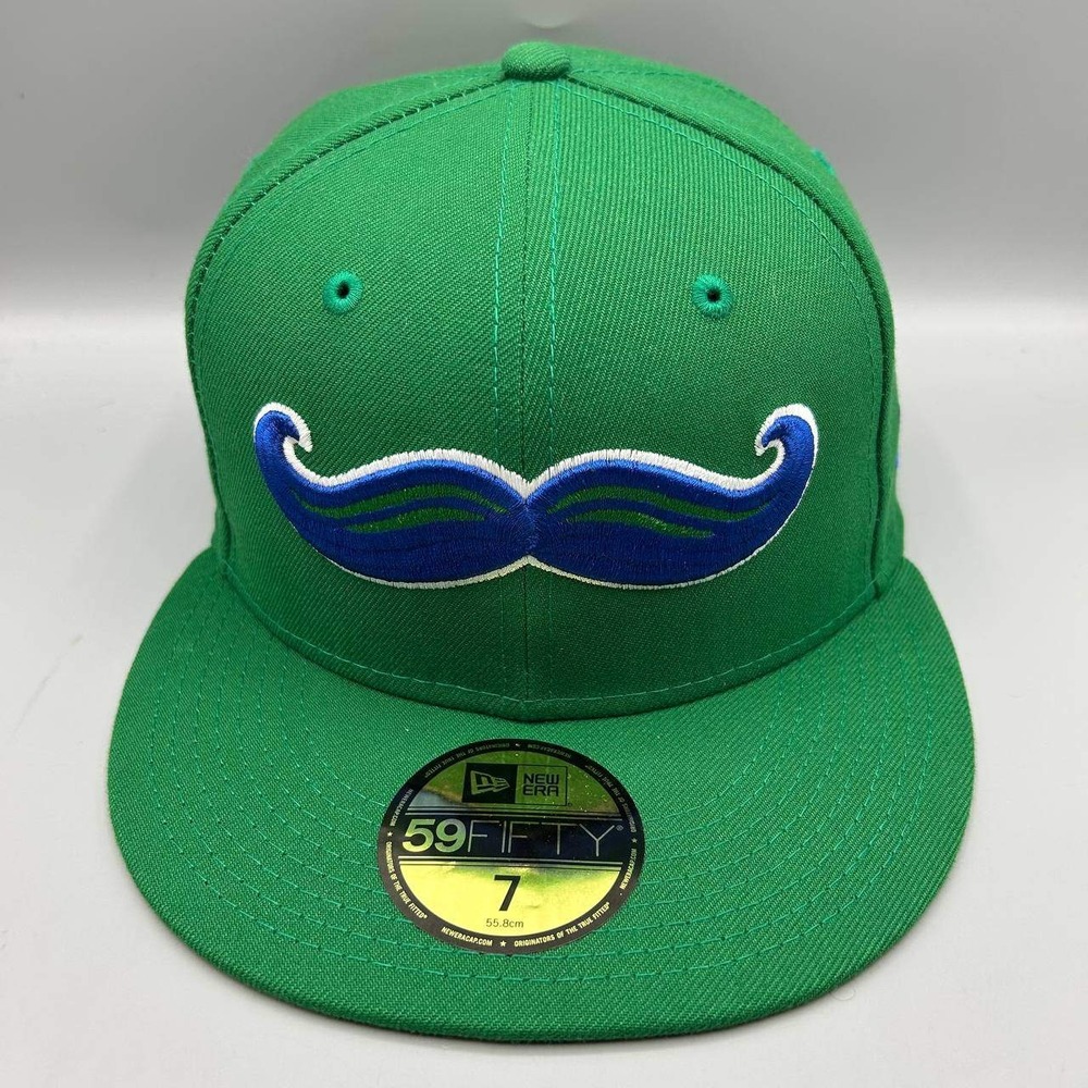 Lexington Legends MiLB Hat Men 7 Green Black 59Fifty New Era Fitted Cap